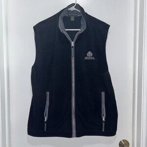 Men's Izod fleece gold vest Size L